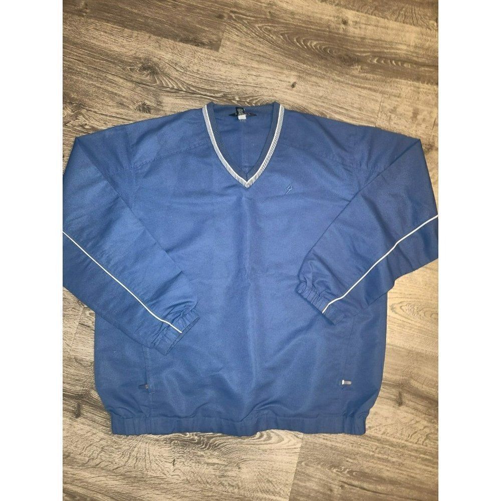 BUBBA GOLF Men's Pullover Windbreaker Size Large